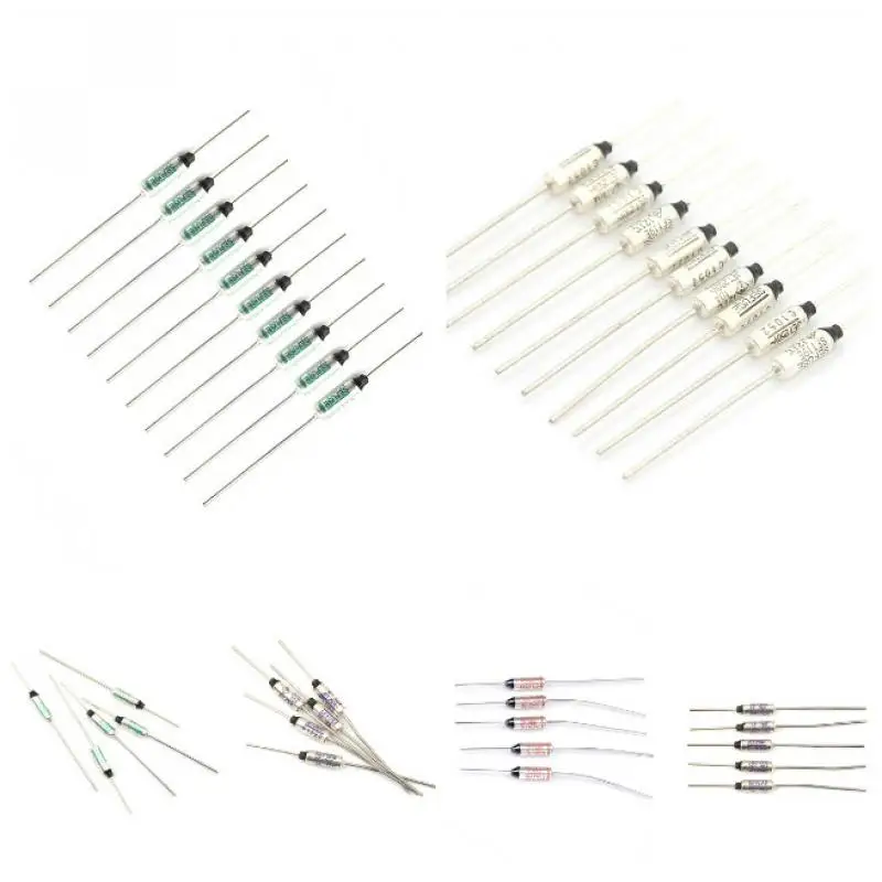 

10pcs/lot SF240E SF70E SF91E SF214E SF96E Thermal Fuse 10A 250V Thermal Cutoffs Degree Temperature Fuses New