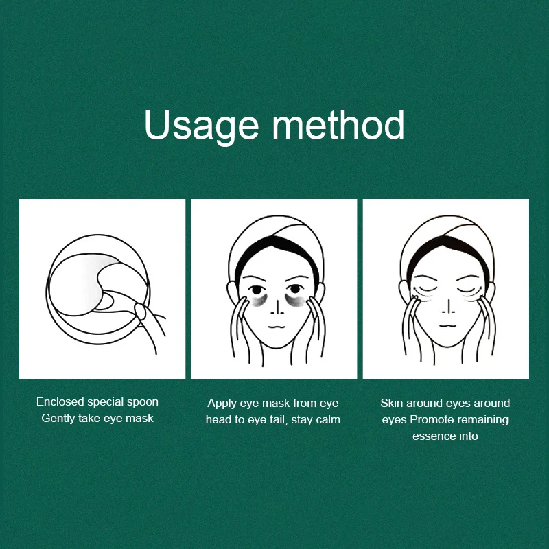 

Seaweed Eye Mask Natural Whitening Moisturizing Gel Eye Patches Remove Dark Circles Anti-age Anti-wrinkle Eye Care