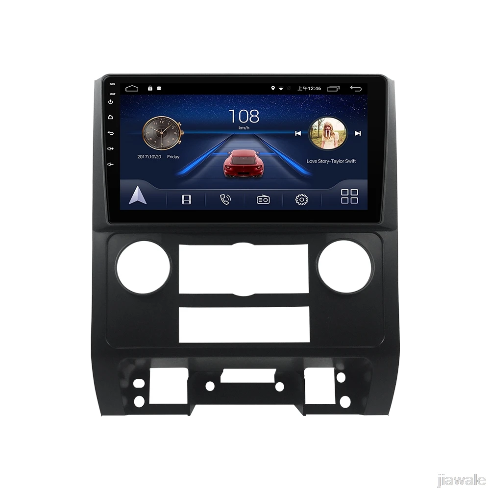 

9" octa-core 1280*720 QLED screen Android 10 Car GPS radio Navigation for ford Escape Mazda tribute 2007-2012