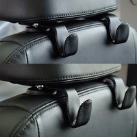1pcs car back seat headrest holder automobile interior accessories bag hooks clip hook for shopping bag storage organizer