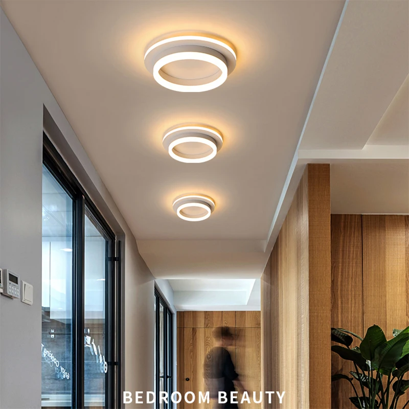 Современные светодиодные потолочные лампы для прихожей крыльцо балкон Спальня