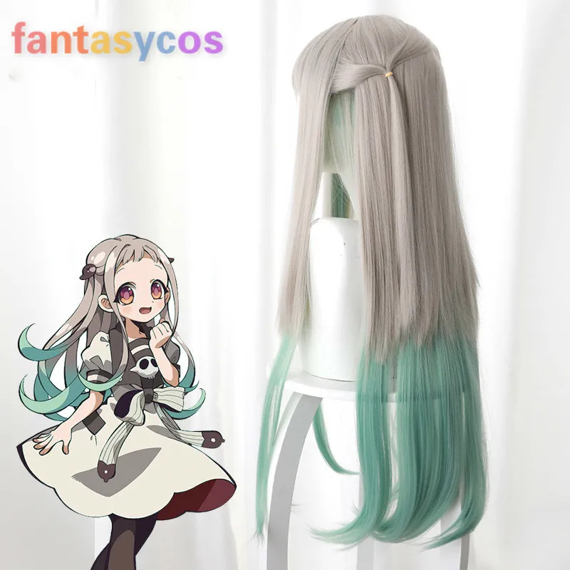 Парик для косплея Ханако-кун из аниме унитаз с синтетическими волосами Ханако