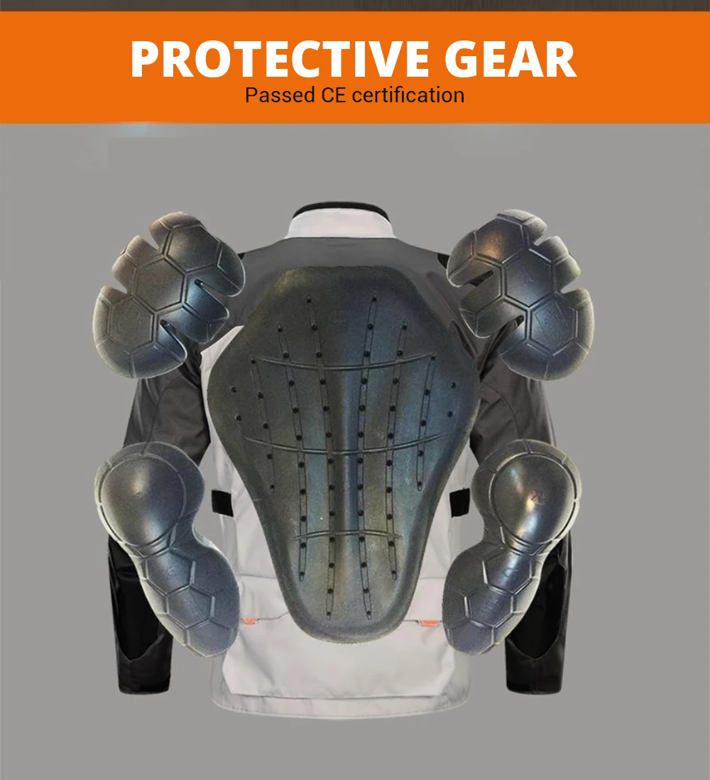 LYSCHY мотоциклетная куртка + штаны костюм водонепроницаемая зимняя мужская для