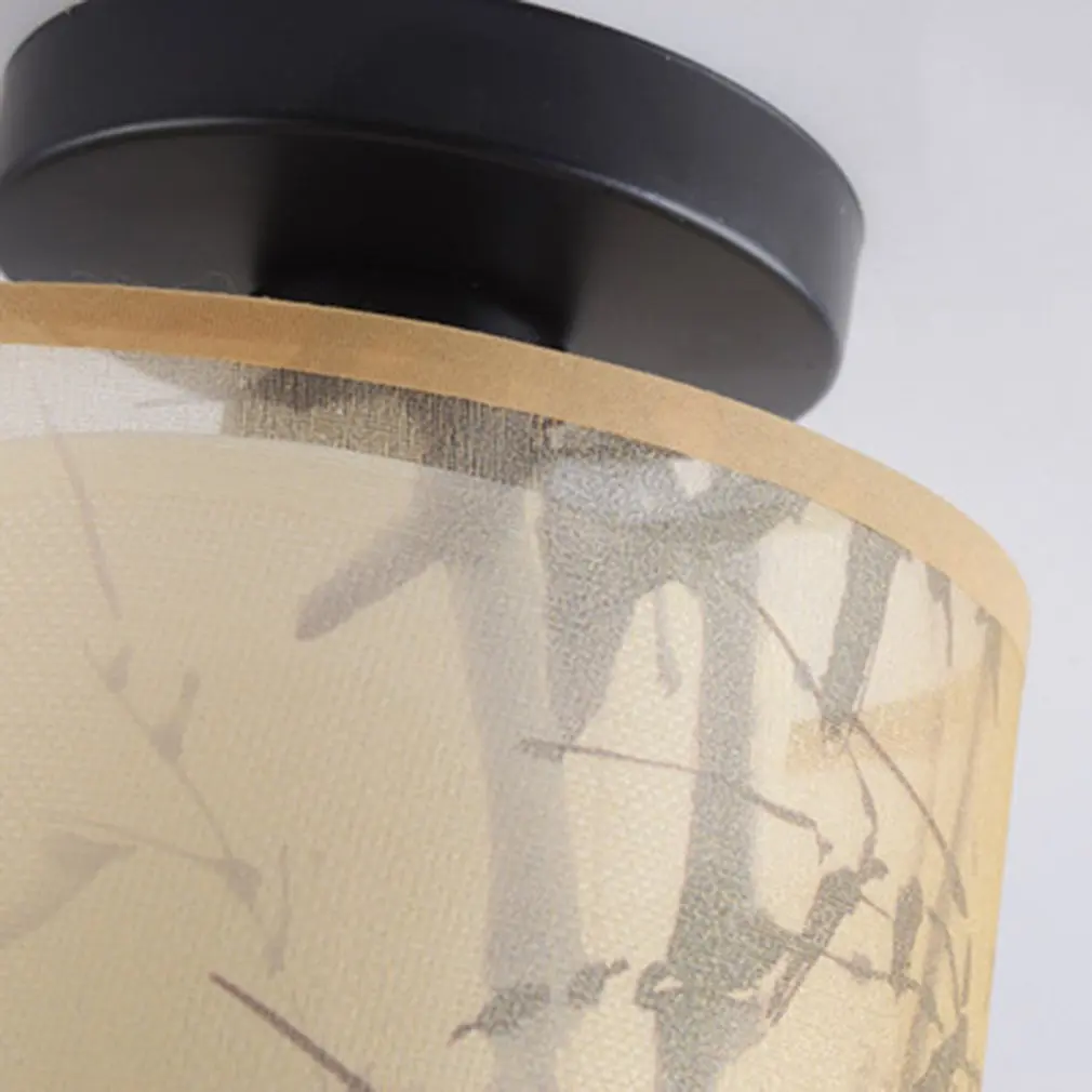 ICOCO традиционная китайская Светодиодная потолочная лампа для прихожей спальни