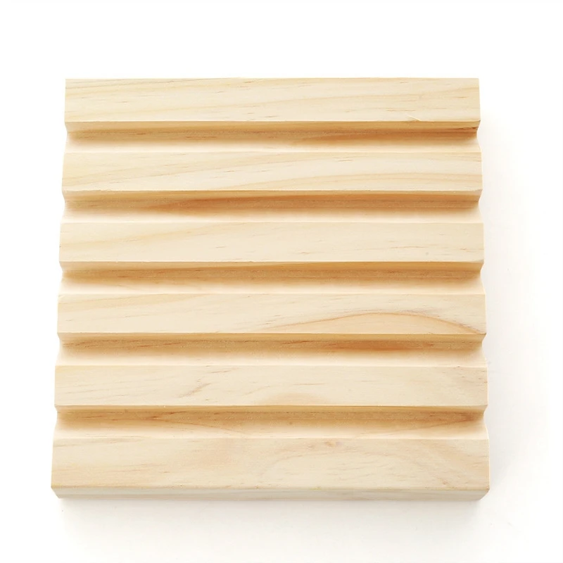 Серьги из цельного дерева держатель для карт кольцо хранения ювелирных изделий