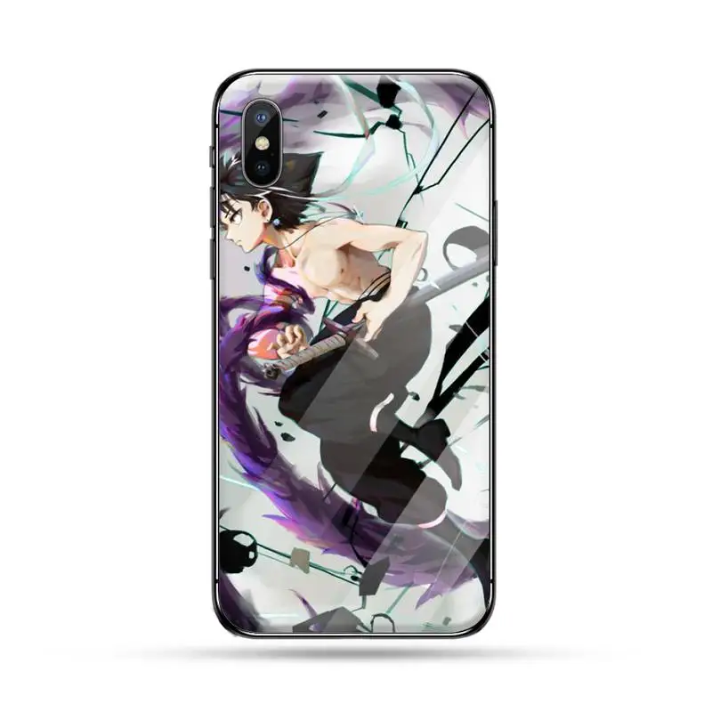 

Yu Yu Yuyu Hakusho anime Phone Case Tempered glass For iphone 5C 6 6S 7 8 plus X XS XR 11 PRO MAX