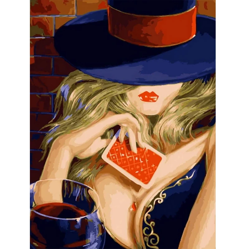 

Painting By Numbers Frameworks Coloring By Numbers Home Decor Pictures Figure Painting Decorations