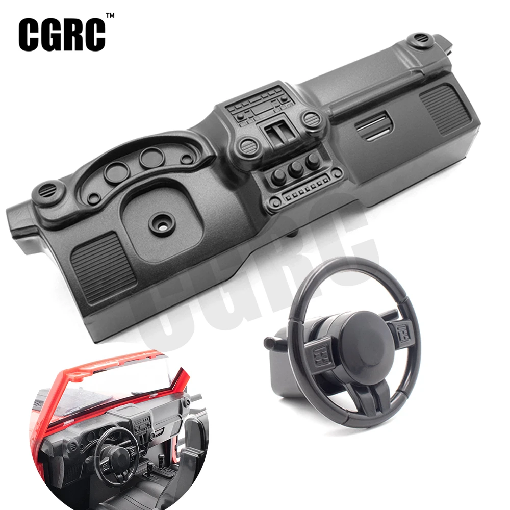 RC модель моделирования пластик ABS Wrangler центральная консоль руль для 1/10