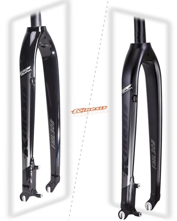 Kinesis 26 &quot27 5&quot 29 &quotАлюминий Mtb велосипед жесткая вилка прямые 1 1/8&quot 28 6 мм