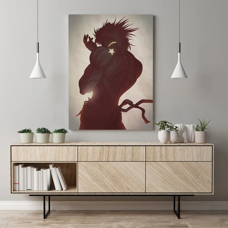 Картина с изображением брендо настенное искусство невероятные картины Джоджо