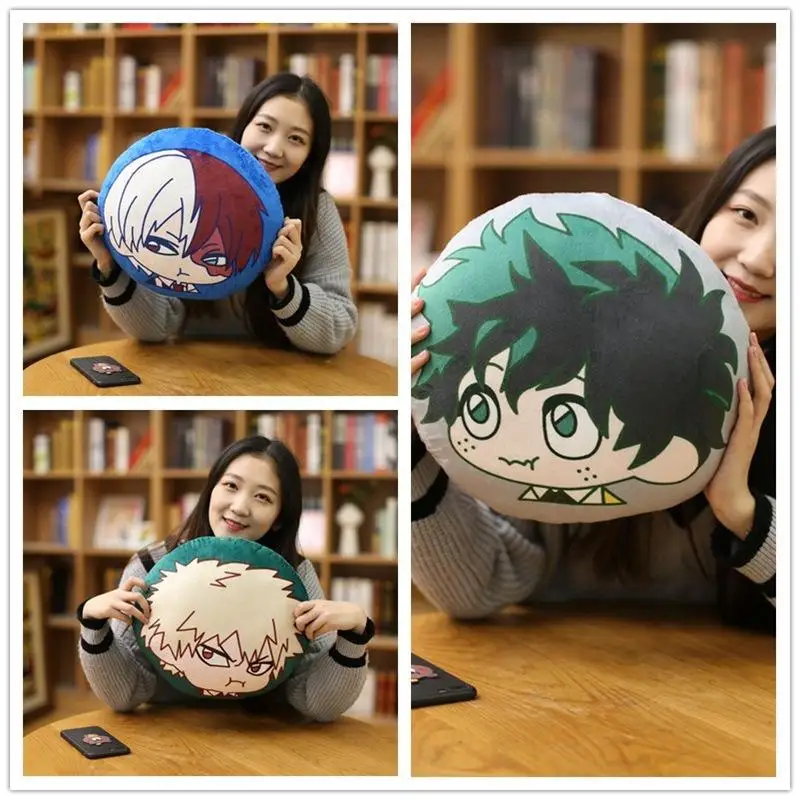 Периферийная Подушка My Hero Academia подушка Тодороки шото/бакугу кацуки/мидория изуку