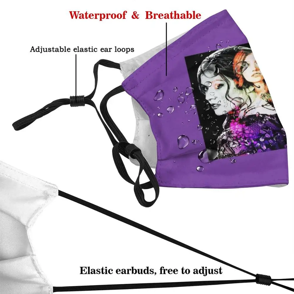 Закреплены в свой мир с моющимся фильтром Анти-пыль маска для лица мускатный