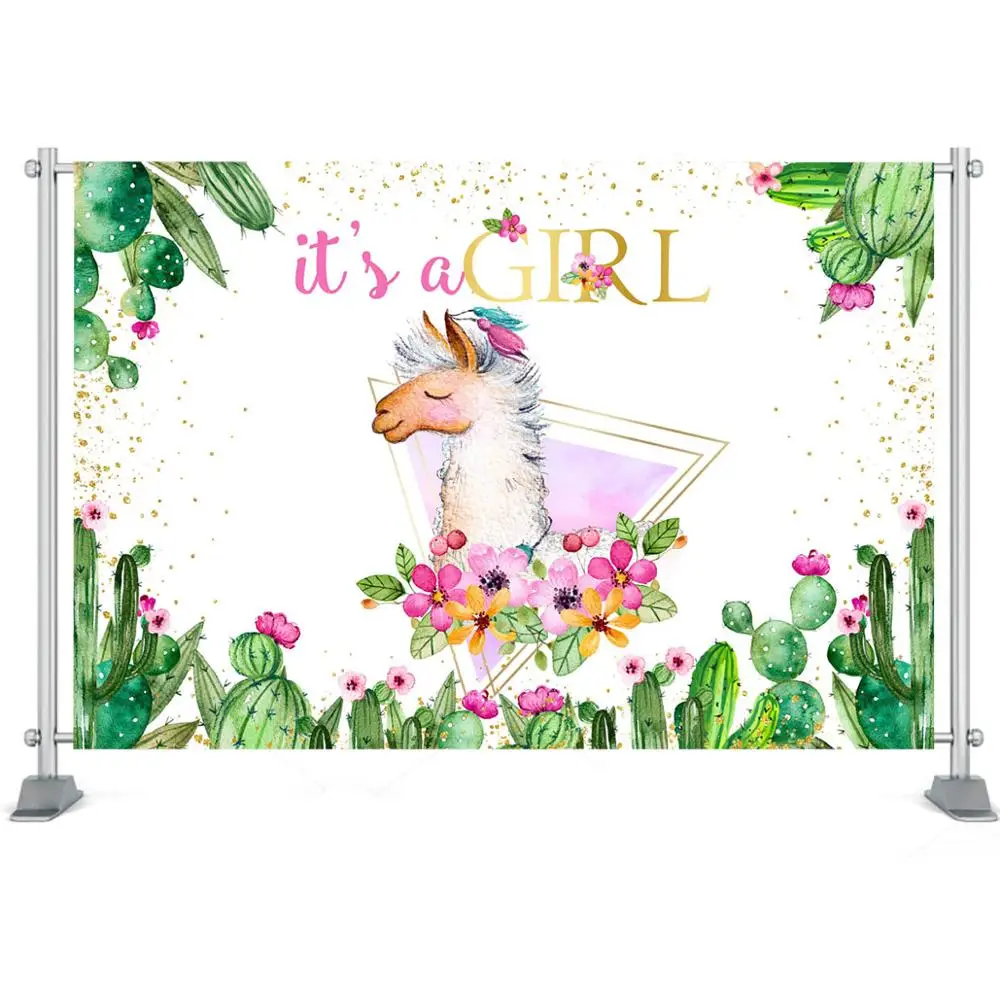 Фотофон С КАКТУСОМ ламой акварелью цветами для мальчиков и девочек | Электроника