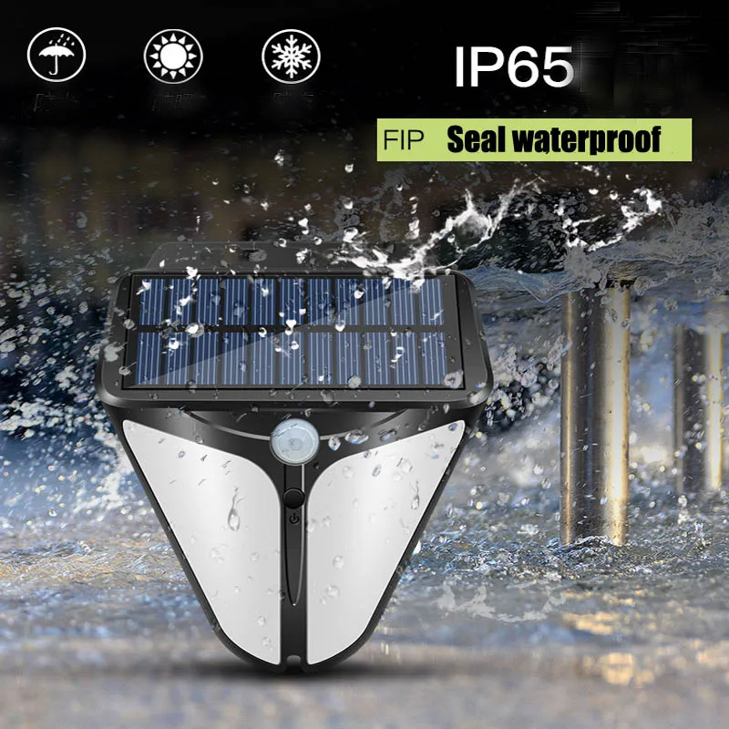 LED street lights Solar lamp Outdoor Lighting white Waterproof Motion Sensor Light Wall Rode yard | Освещение