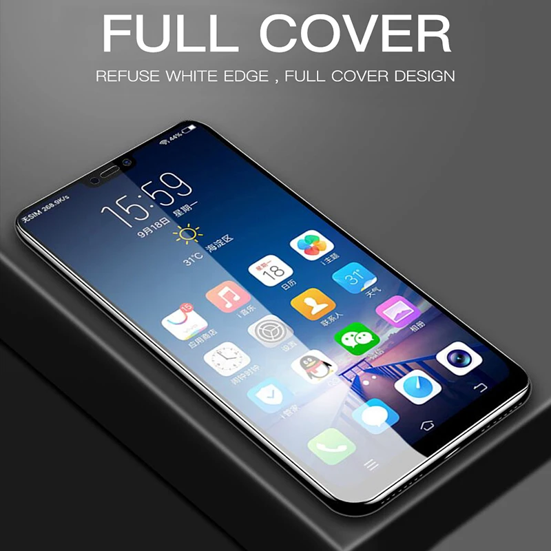 Закаленное стекло 20D с полным покрытием для Samsung M31S M30S M20 M10 A90 A80 A70 A10E A20S A07 Премиум