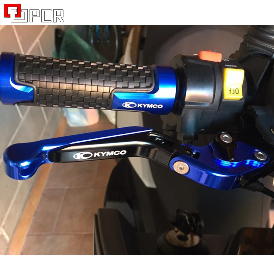 Ручки для мотоцикла 7/8 дюйма из сплава красные ручки KYMCO City 125i 200i 250i 300i 350i DT 125 200 250