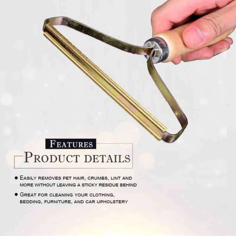 Деревянная швейная машинка для удаления катышков с одежды триммер бритвы ручная