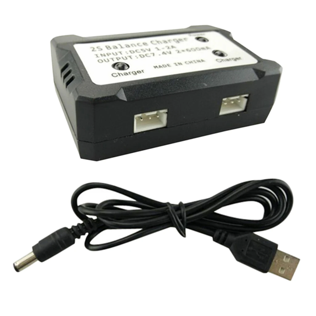 Прочный 2 в 1 USB зарядное устройство 7 4 В 2S для Syma X8 X8C X8G X8HG X8HW X8HC RC Quadcopter детали