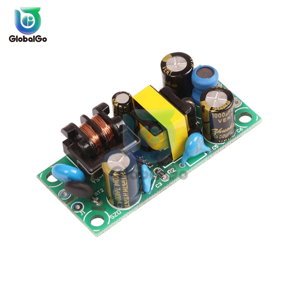 AC-DC 5V 1A 12V 500mA 24V 200mA модуль импульсного источника питания с неизолированной схемой