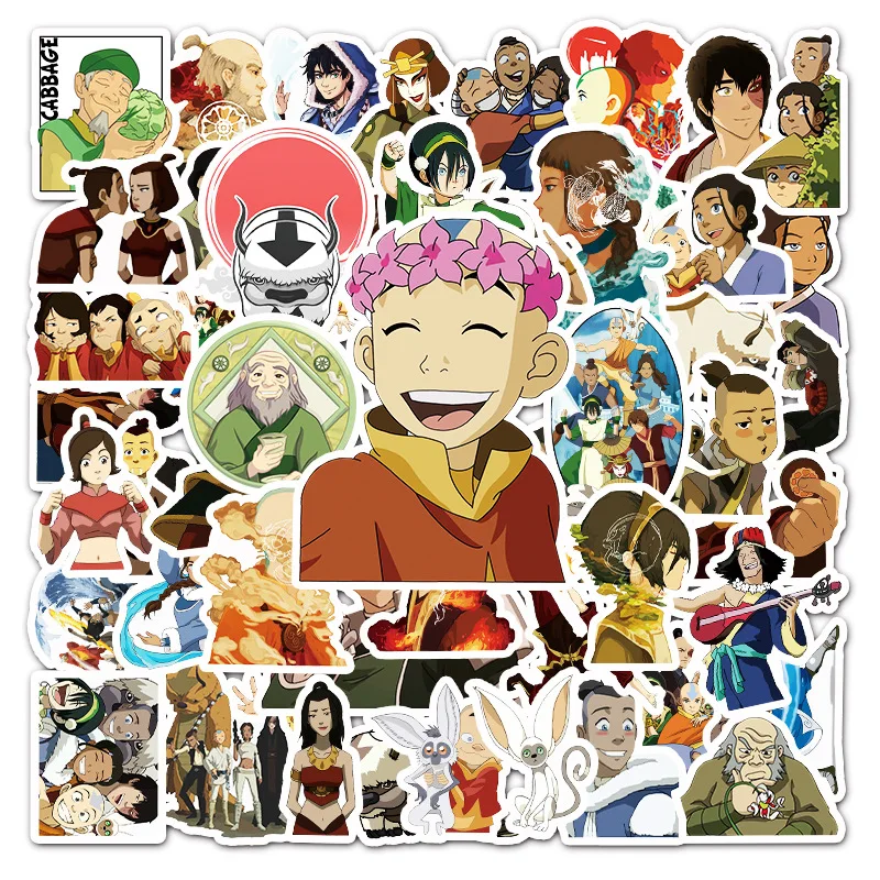 

Аватар, последние наклейки Airbender s, 10/30/50 шт., граффити, чемодан, скрапбукинг, телефон, ноутбук, гитара, чемодан, автомобильная Наклейка на стен...