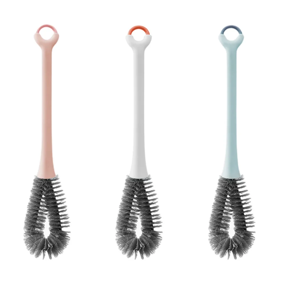 

Kitchen Plastic Long Handle Flexible Bottle Thermos Cleaning Brush Thermos Teapot Cleaner Tool Baby Bottle Brushes