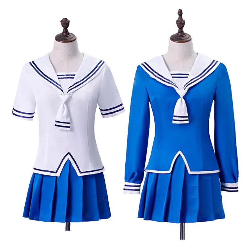 

Fruits Basket Anime Cosplay Souma Yuki Honda Tohru Costumes Halloween Girl Top Skirt Student JK Uniform Sailor Suit Maid Jacket