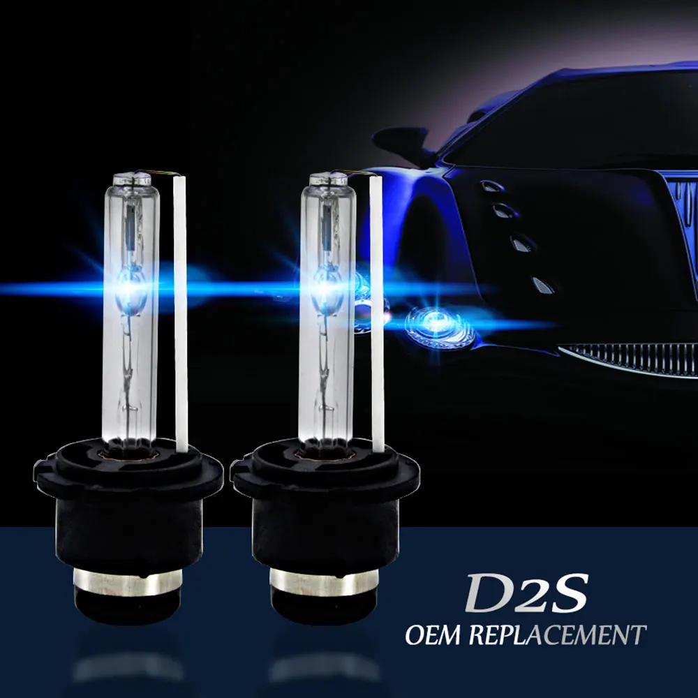 1 пара авто светильник D2R ксеноновые лампы 35W 12V лампочка лампа фары автомобиля s