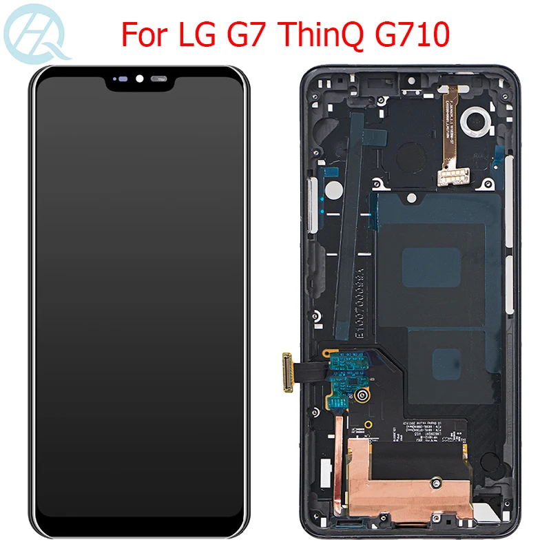 Оригинальный ЖК дисплей для LG G7 с рамкой 6 1 дюйма ThinQ G710 G710EM G710PM G710VMP экран
