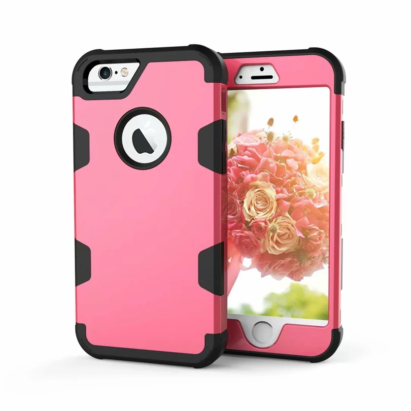 Комбинированный противоударный силиконовый чехол для iPhone 6S / 6 4 7 дюйма 8 Plus X Xs |