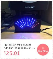 " дюймовый OLED музыкальный анализатор спектра MP3 автомобильный ПК усилитель аудио индикатор уровня музыкальный ритм анализатор VU метр