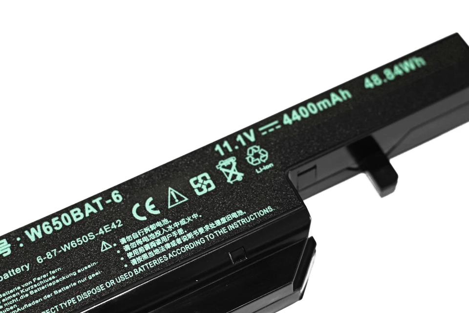 Golooloo 6 ячеек Аккумулятор для ноутбука CLEVO G150TC G150MG K5-I78172d1 P4-I54572d1 K650D-I5 D3 K650D K750D K4 K5 P4 P5