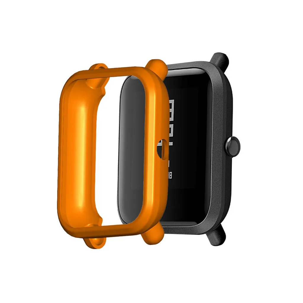 Защитный чехол для Xiaomi Huami Amazfit Bip Молодежные умные часы ремешок пластиковый корпус ПК Бампер#50