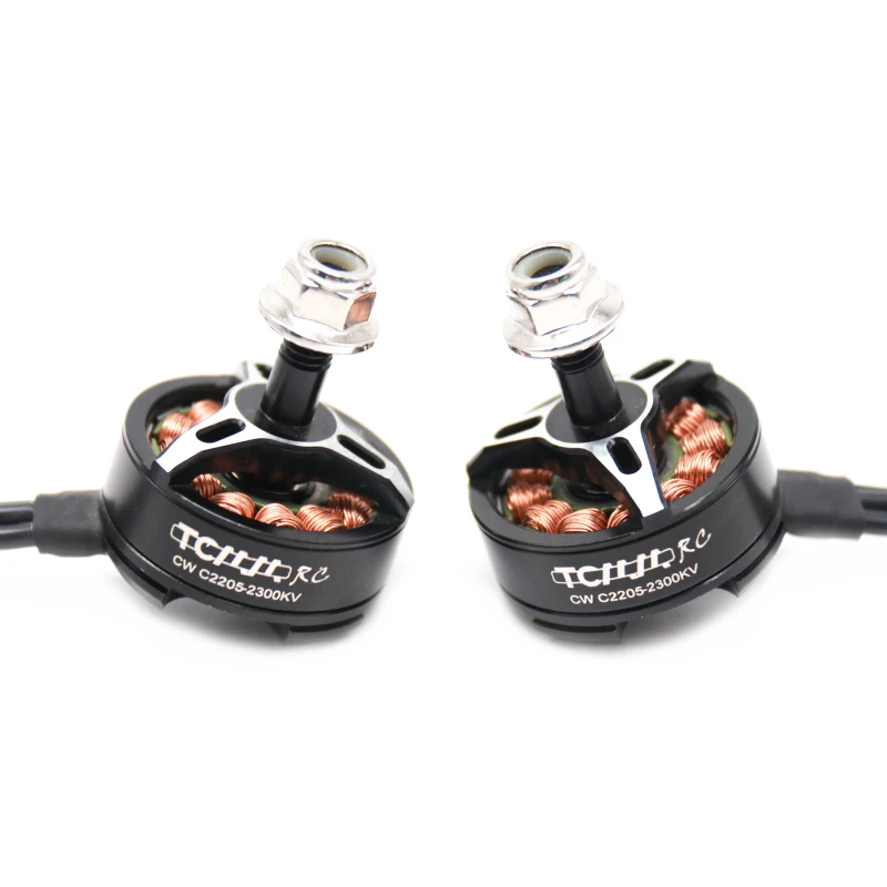 Бесщеточные двигатели TCMMRC 2205 2300KV двигатель Fpv RC 3 4S для радиоуправляемого дрона FPV