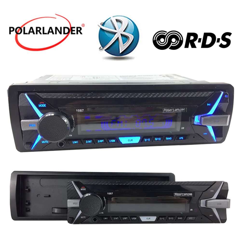 Автомобильный радиоприемник AUX TF SD карта U диск воспроизведение Bluetooth MP3 плеер