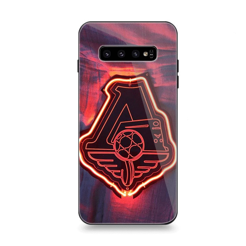 Чехол для телефона Стекло для samsung A10 A20 A30 A40 A50 A60 A70 S7 край S8 S9 S10 плюс Чехол Московский локомотив логотип - Цвет: G12