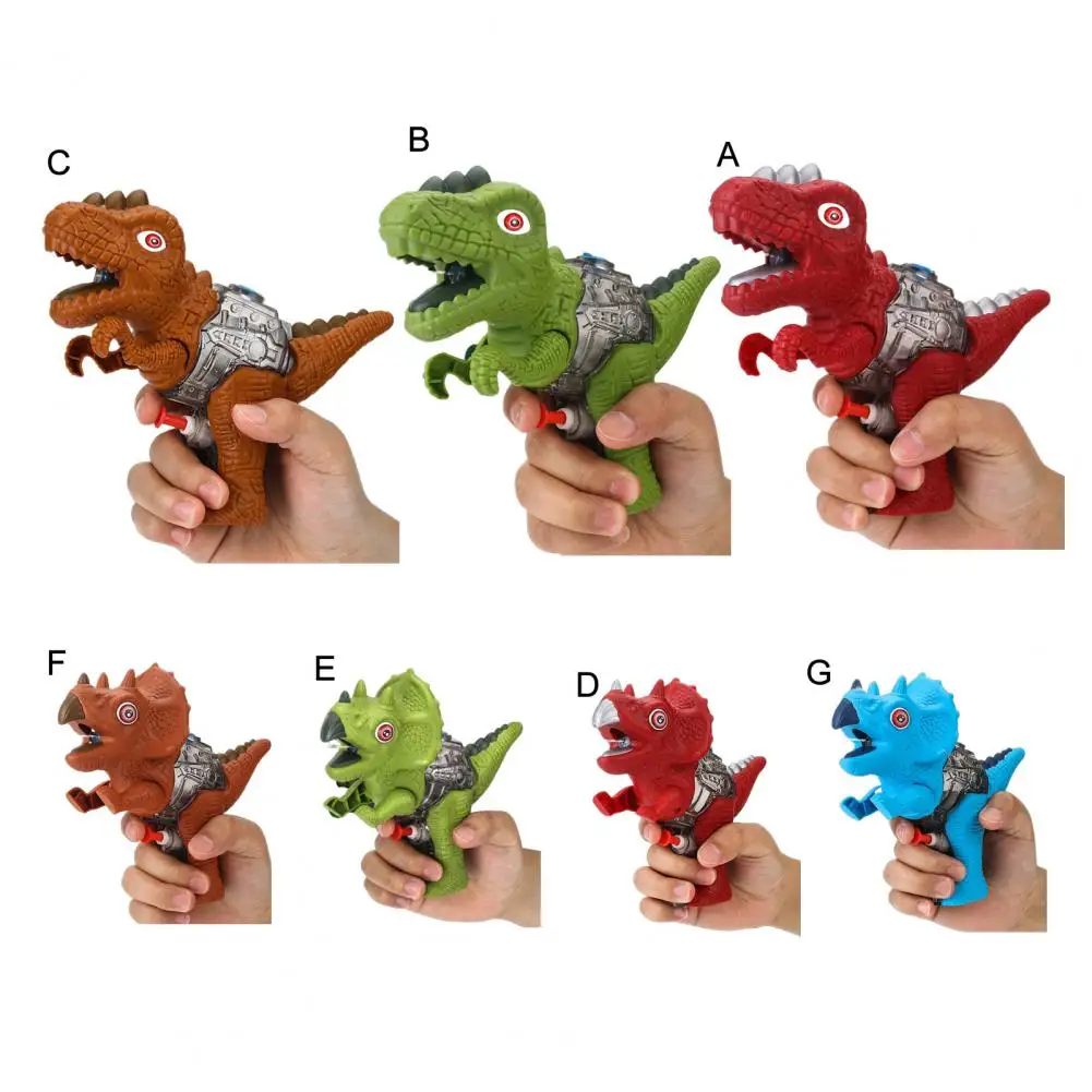 PULVERIZADOR DE AGUA de dinosaurio, juguete de aerosol de agua con articulaci&oacute;n m&oacute;vil, un clic, colorido, de alta capacidad, para exteriores-1
