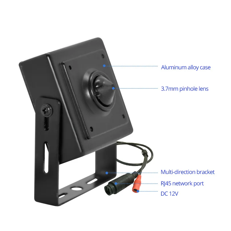 Wheezan мини-камера HD Безопасности 2MP Onvif H.265 камеры видеонаблюдения ip-камера 12 в 1080P аудио P2P ночного видения камеры видеонаблюдения для дома