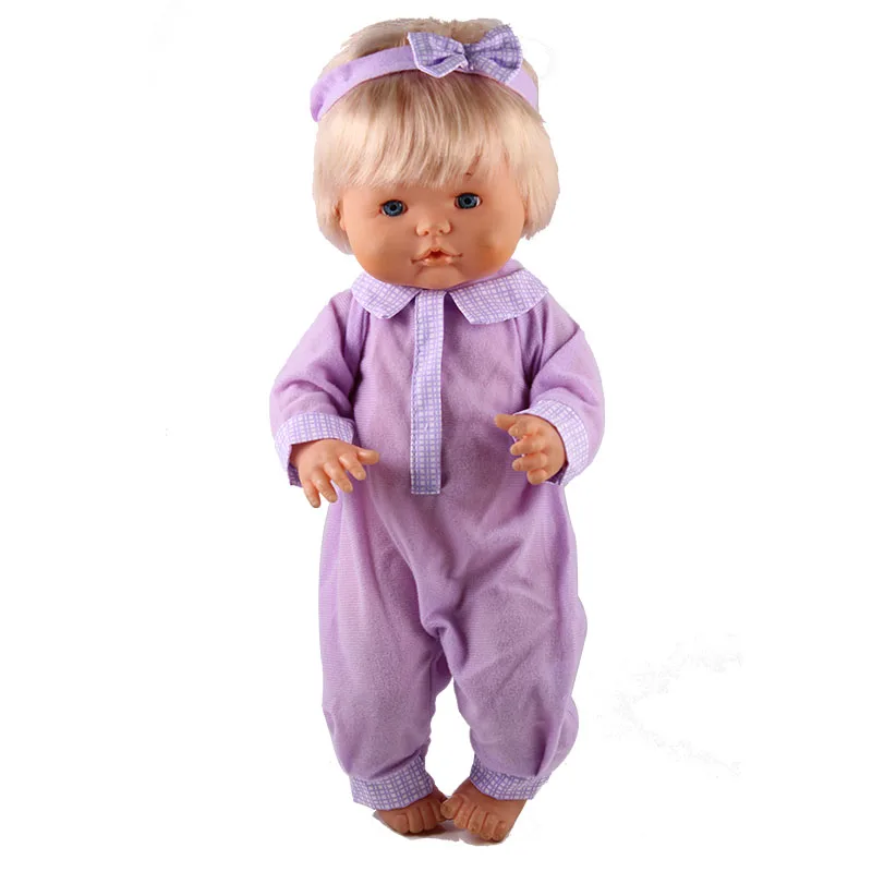 Одежда для кукол, 41 см, Nenuco Doll Nenuco y su Hermanita, 6 стилей, розовый, фиолетовый цвет, платье, наряды для куклы 16 дюймов