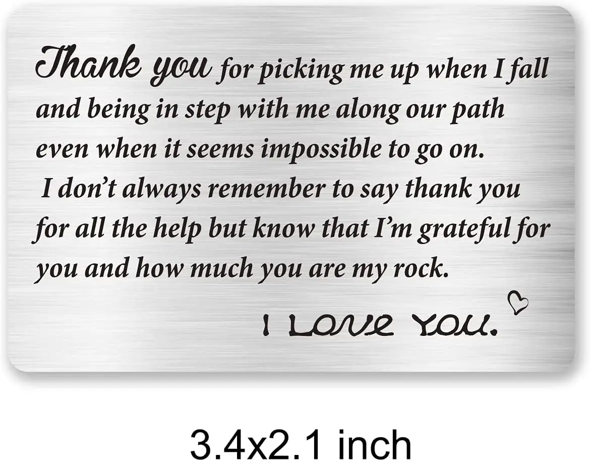 Кошелек с гравировкой для парня мужчин мужа жениха девушки карты надписью Love