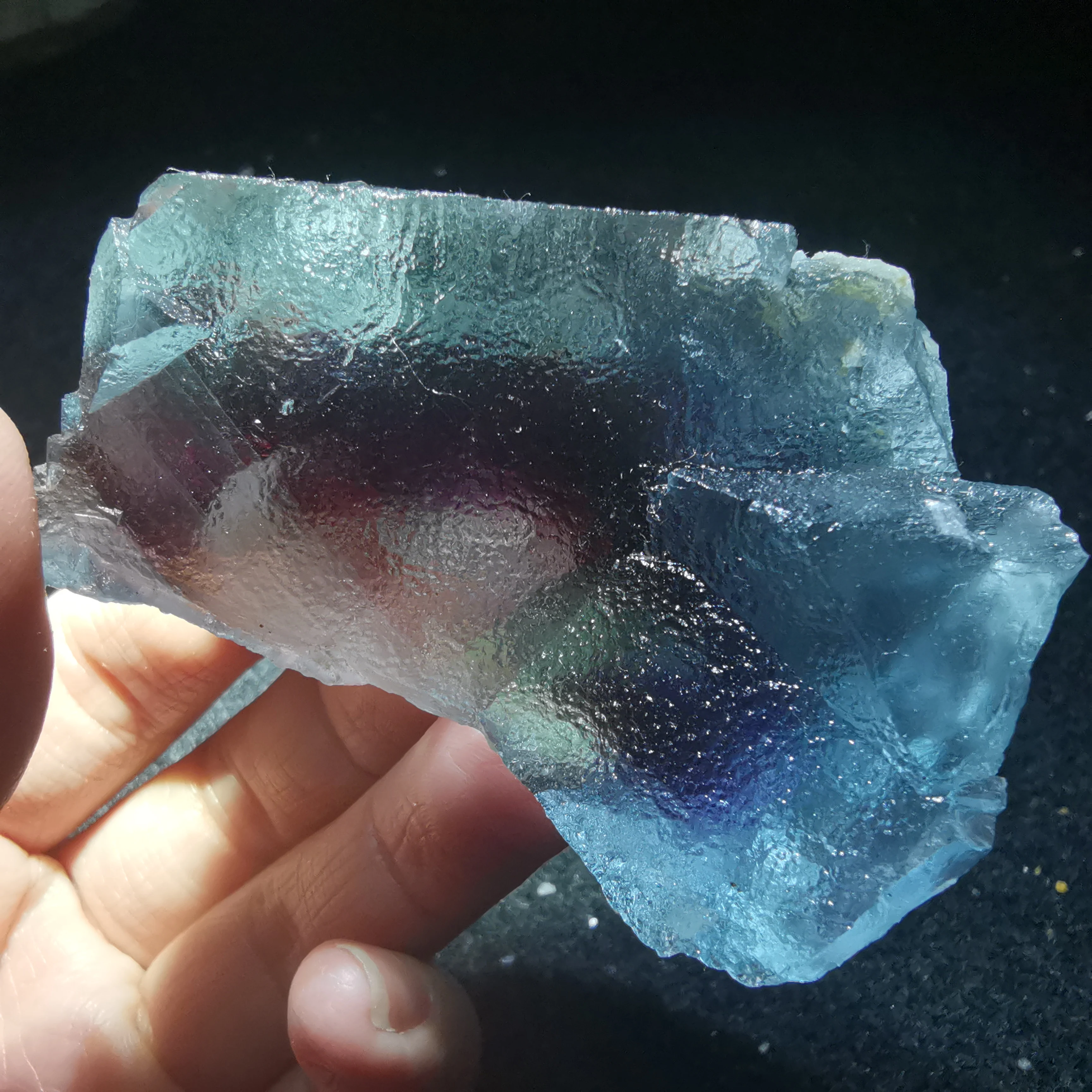 

111,3 gNatural mirage фиолетовый флюорит минеральный камень домашний декор с украшением в виде кристаллов aura медитации исцеления обучения с украшен...