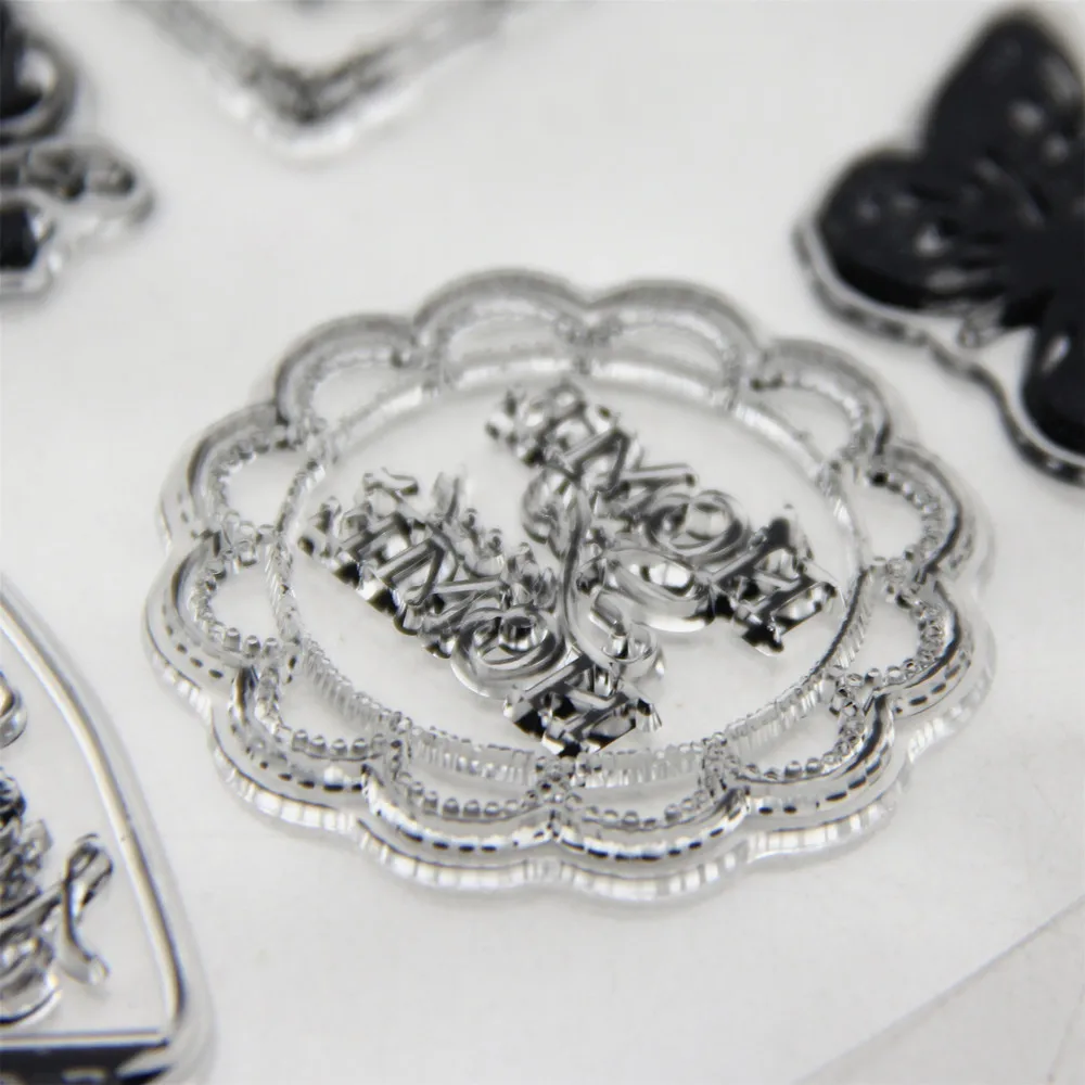 Флаг английский прозрачные силиконовые штампы сделай сам для