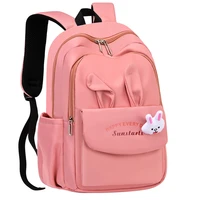 college student ladies cute backpack women rabbit female harajuku school bags book kawaii backpack nylon girl trendy bag fashion