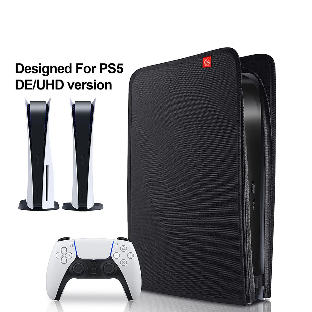 

Мягкий защитный чехол пылезащитный чехол для консоли PS5 Playstation 5 Digital Edition / UHD аккуратная подкладка полый дизайн водонепроницаемый