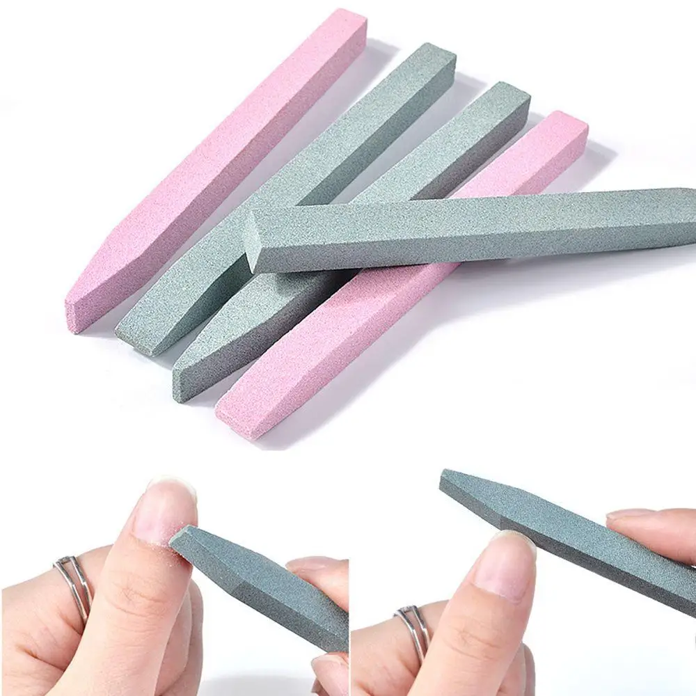 

2PCS Nail File Cuticle Remover Trimmer Buffer Stone Nail Art Manicure Polished Rod Dead Skin Beauty Women Manicure Nail Care Too