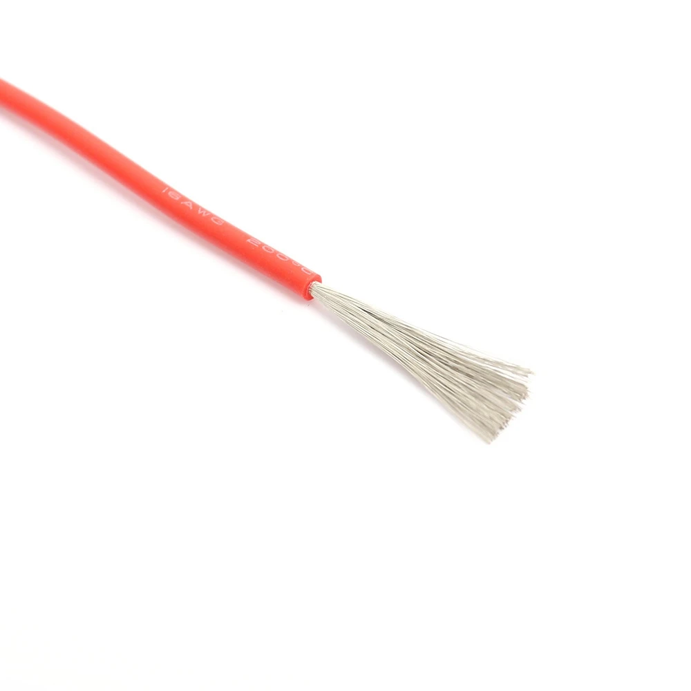 5 м/лот 22AWG Силиконовый Электронный провод UL3239 Ультра гибкая тестовая линия Силикагель кабель высокая температура провода мягкая луженая медь