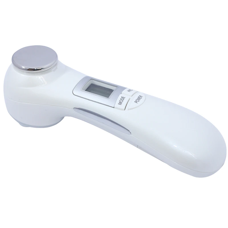 Светодиодный фотон RF лифтинг ультразвуковой массажер для лица Уход за кожей EMS