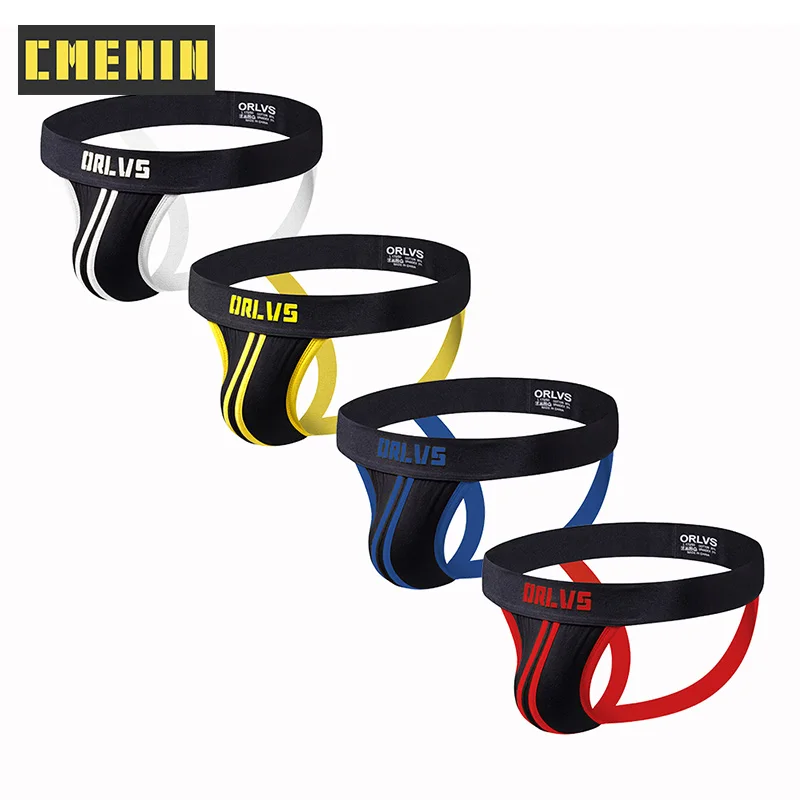 4 шт. мужское нижнее белье с бантиком сексуальное сумка для пениса пуш ап мужские