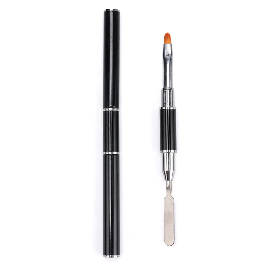 1 шт. акриловый УФ гель для наращивания ногтей с двумя концами кисть рисования