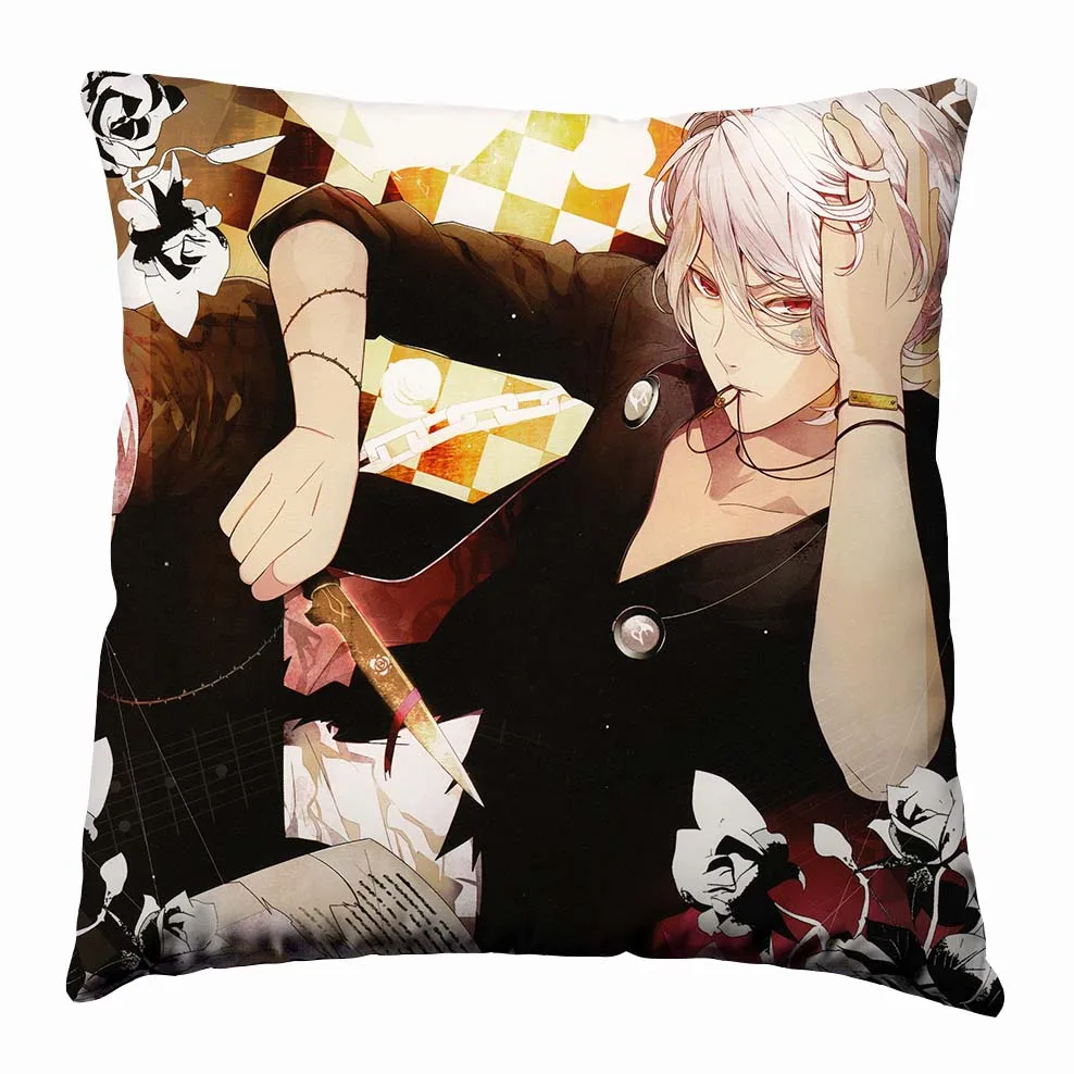 Аниме Манга DIABOLIK LOVER шелковая подушка чехол 40 х см сиденья постельные