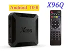 ТВ-приставка X96Q, Android 10,0, 4K, Allwinner H313, четырехъядерный процессор, 1 ГБ, 8 ГБ, 2 ГБ, 16 ГБ, 2,4 ГБ, Wi-Fi, Netflix, Youtube, H.265, Full HD, медиаплеер